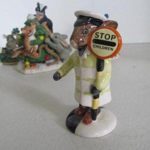 Lollipopman Bunnykins Royal Doulton Figurines Rabbit Figurines Easter Decor